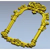 Барочная декоративная рама для ЧПУ - STL модель