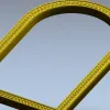 Arched Ornamental Frame STL for CNC