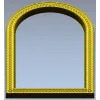 Arched Ornamental Frame STL for CNC