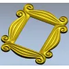 Волютная рамка - 3D модель в формате STL для ЧПУ