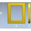 Regal Fleur Frame - ornate frame 3D model (STL) for CNC