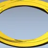 Круглая витая рамка - 3D модель STL для ЧПУ