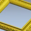 Ornate Square Frame STL - Detailed 3D Model for CNC