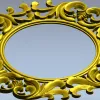 Резная круглая рамка - 3D модель STL для ЧПУ