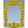 Резная рама в барочном стиле - stl модель для ЧПУ