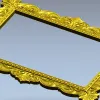 Рамка в стиле барокко - 3D модель STL для ЧПУ