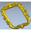 Барочная резная рамка STL для ЧПУ