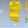 Yuletide Scrollframe - Christmas CNC STL Relief