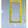 Винтажная резная рамка - 3D модель STL для ЧПУ