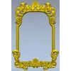Rococo shell frame - detailed STL 3D model for CNC milling