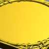 Bamboo Circle Relief Panel - STL 3D model for CNC