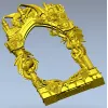 Draconic Gate archway STL for CNC