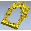 Draconic Gate archway STL for CNC