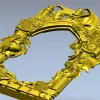 Draconic Gate archway STL for CNC