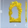 Draconic Gate archway STL for CNC