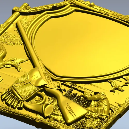Охотничья рамка - 3D модель STL для ЧПУ