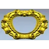Baroque Ribbon Frame - STL 3D model for CNC