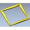 Рамка с торсионным рельефом - STL 3D модель для ЧПУ