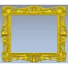 Резная рамка в стиле рококо - 3D модель STL для ЧПУ
