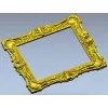 Резная рамка в стиле рококо - 3D модель STL для ЧПУ
