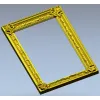 Baroque Acanthus Frame STL for CNC
