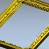 Baroque Acanthus Frame STL for CNC
