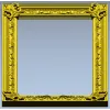 Baroque Acanthus Frame STL for CNC