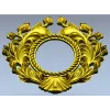 Ornate Acanthus Oval Frame - 3D STL for CNC