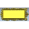 Ornate Rectangular Frame STL 3D Model for CNC