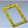 Baroque Acanthus Frame STL for CNC Milling