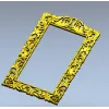 Baroque Acanthus Frame STL for CNC Milling