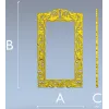 Baroque Acanthus Frame STL for CNC Milling