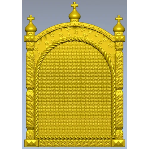 Arched Kiot Frame STL for CNC