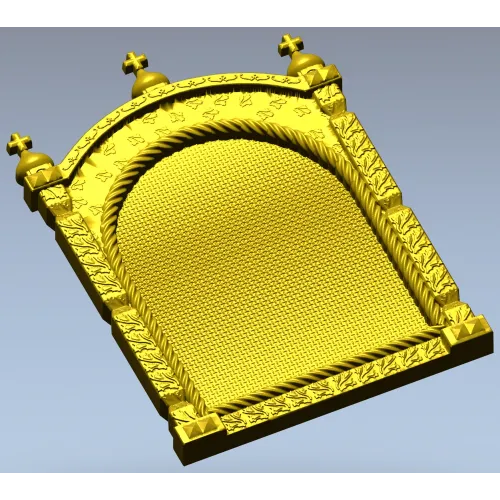 Arched Kiot Frame STL for CNC