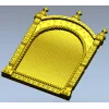 Arched Kiot Frame STL for CNC