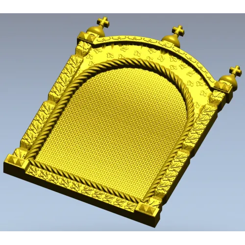 Arched Kiot Frame STL for CNC