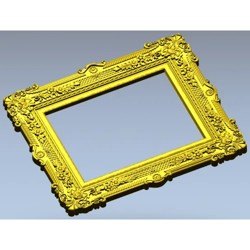Классическая резная рама - 3D модель STL для ЧПУ