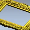 Классическая резная рама - 3D модель STL для ЧПУ