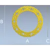 3D модель рамки "Кельтский Венок" - STL для ЧПУ
