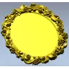 Ornate Oval Frame 3D Model STL for CNC