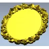 Ornate Oval Frame 3D Model STL for CNC