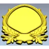 Ornate Laurel Cartouche - STL 3D Model for CNC