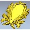 Дубовый картуш - 3D модель в формате STL для ЧПУ