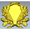 Дубовый картуш - 3D модель в формате STL для ЧПУ