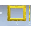 Барочная резная рамка - 3D модель STL для ЧПУ