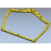 Rosette Crest Decorative Frame STL for CNC