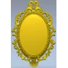 Ornate Oval Rococo Frame STL for CNC