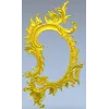 Rococo Oval Decorative Frame STL for CNC