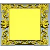 Ornate Rococo Rectangular Frame STL for CNC Routers
