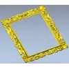 Резная рамка в стиле барокко - 3D STl модель для ЧПУ